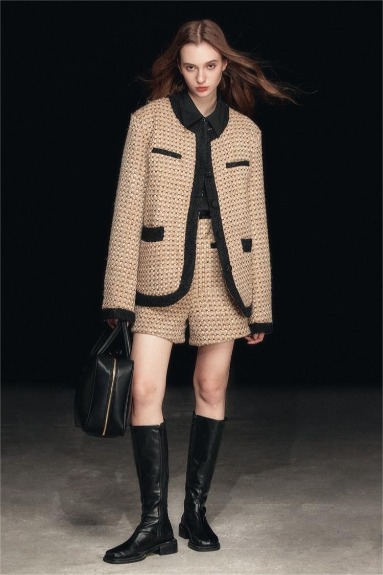 EB | Rundhalsa quilted Jacke