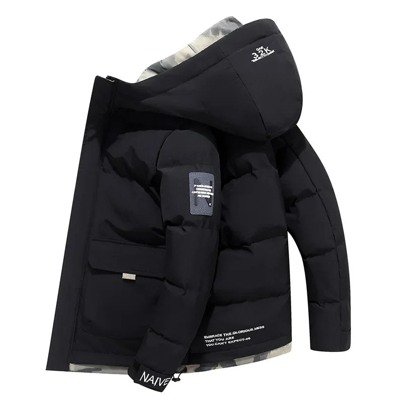 EB | Wattierte Jacke mit Kapuze