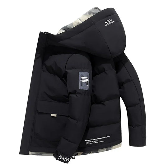 EB | Wattierte Jacke mit Kapuze