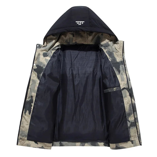 EB | Wattierte Jacke mit Kapuze