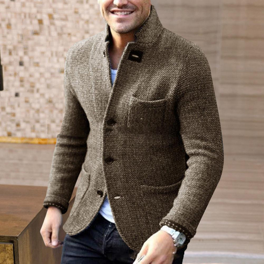 EB | Herren Button-Down Freizeitjacke