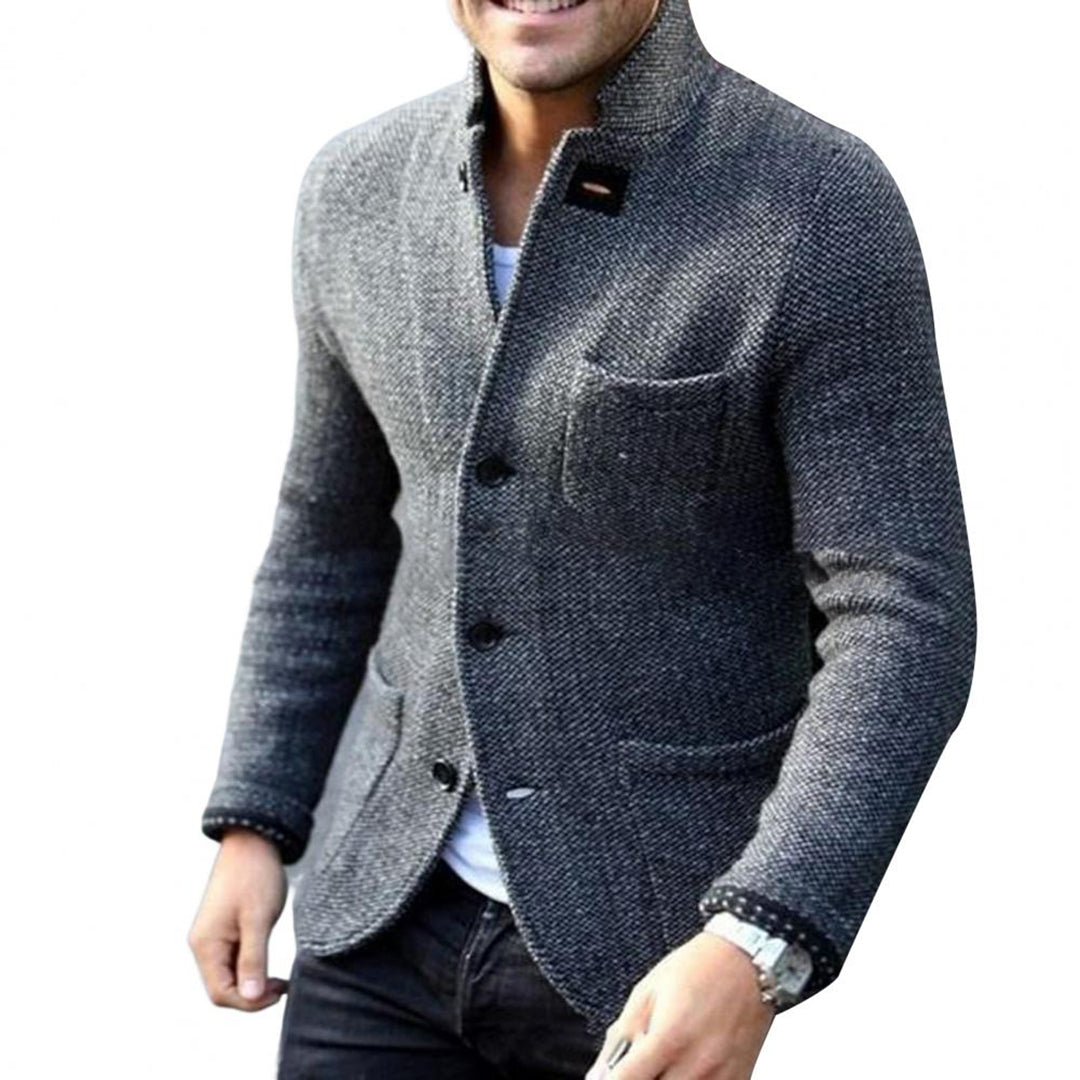 EB | Herren Button-Down Freizeitjacke