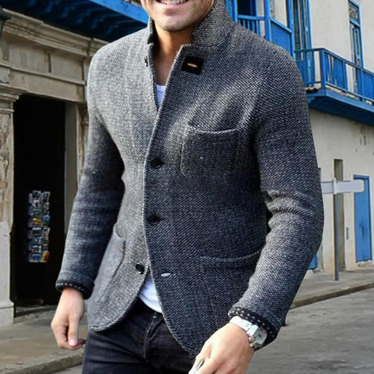 EB | Herren Button-Down Freizeitjacke