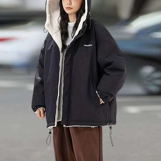 EB | Warme Wendbare Winterjacke für Damen