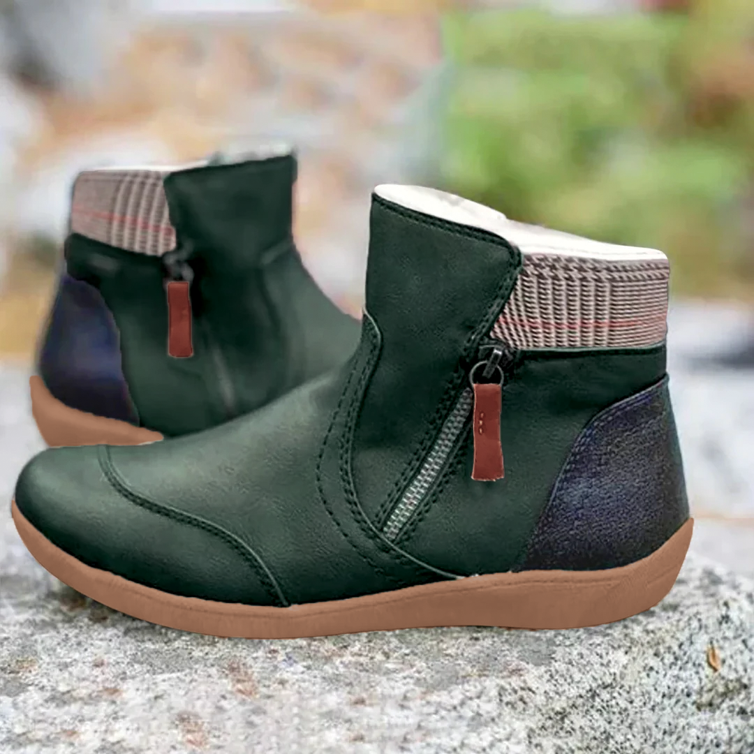EB | Kunstfell Stiefeletten