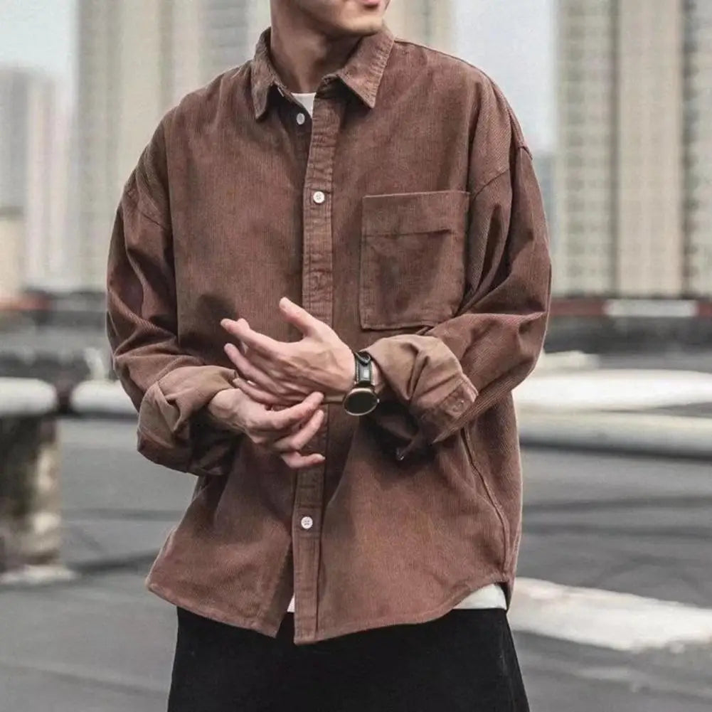 EB | Corduroy Langarmhemd