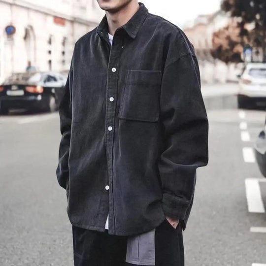 EB | Corduroy Langarmhemd