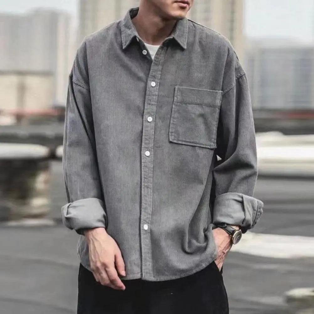 EB | Corduroy Langarmhemd