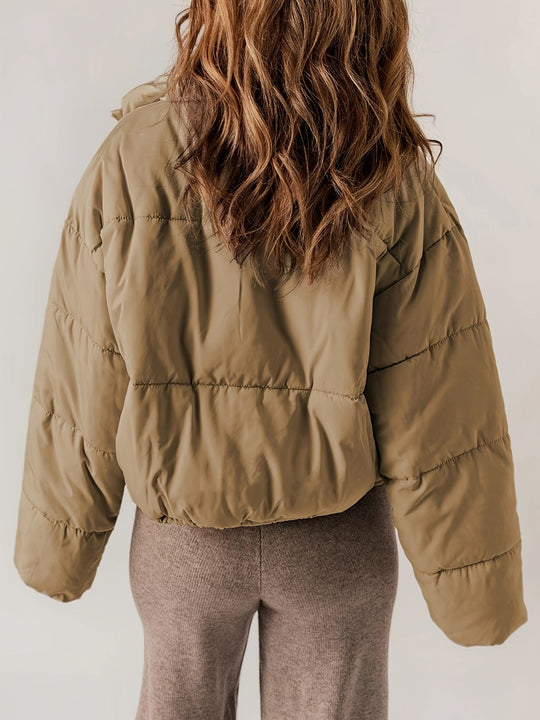 EB | Damen-Steppjacke mit Reißverschluss - Lässige Alltagsjacke für Sie