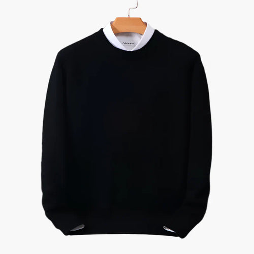 EB | Business Pullover mit Kragen - Eleganter Strickpullover für Büro & Alltag
