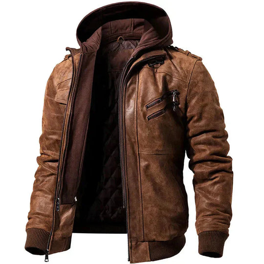 EB | Eleganter Lederblouson für Männer
