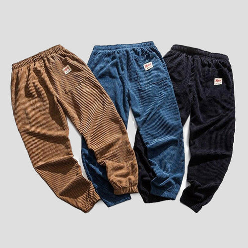 EB - Streetwear Herbst Cordhosen für Herren