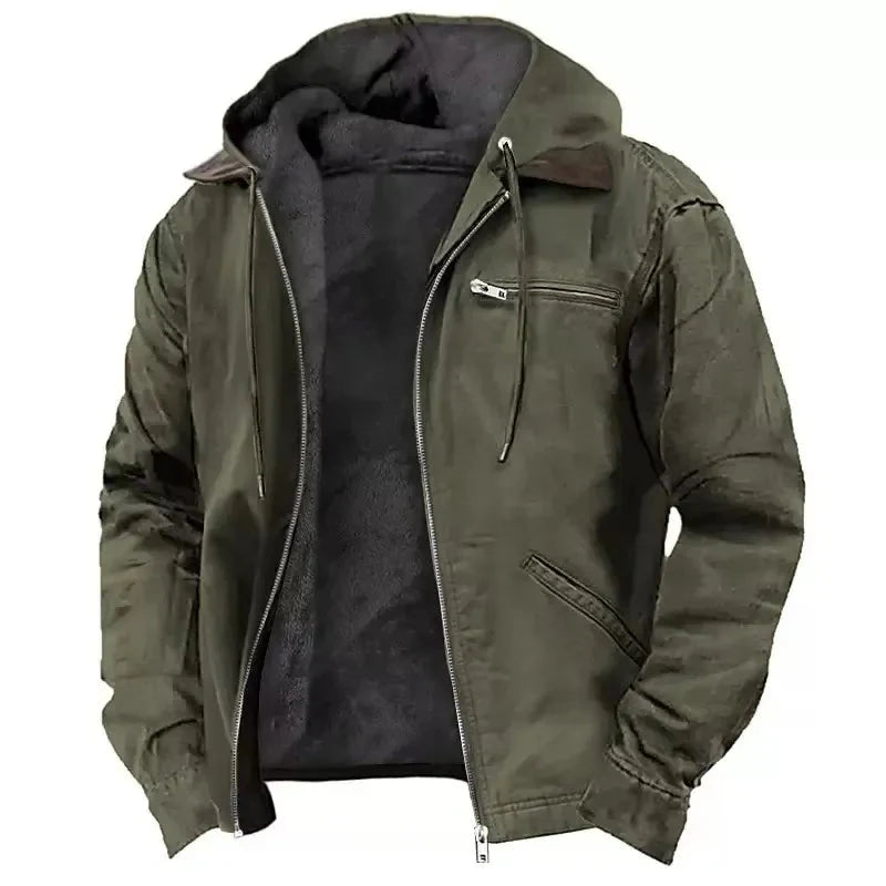 EB | Herren Dicke Kapuzen Winterjacke