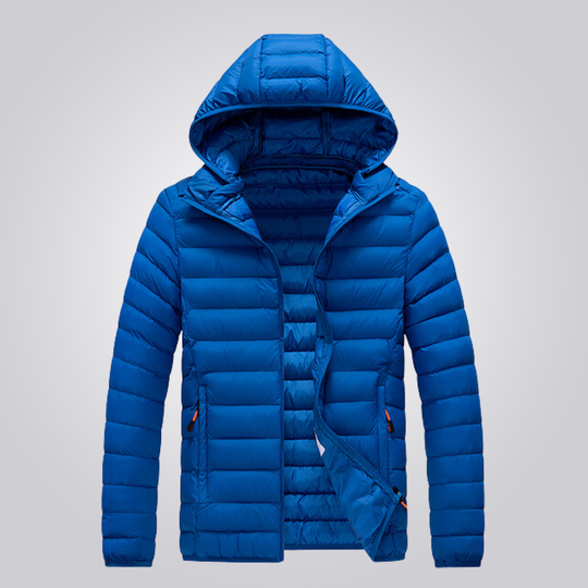 EB | Wattierte Jacke mit abnehmbarer Kapuze