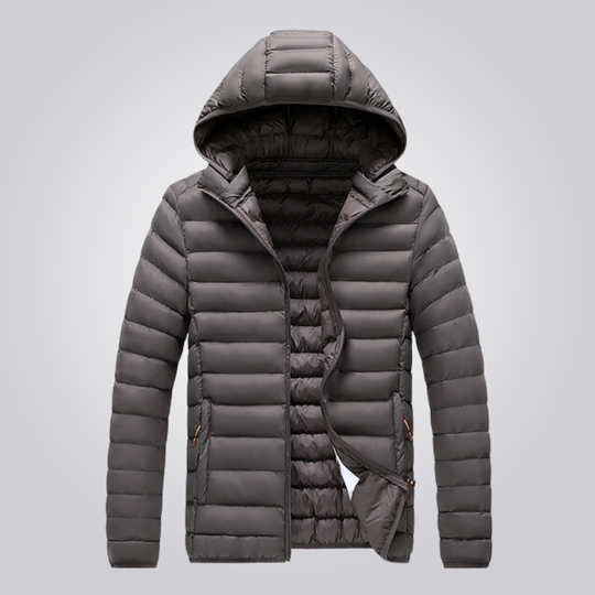 EB | Wattierte Jacke mit abnehmbarer Kapuze