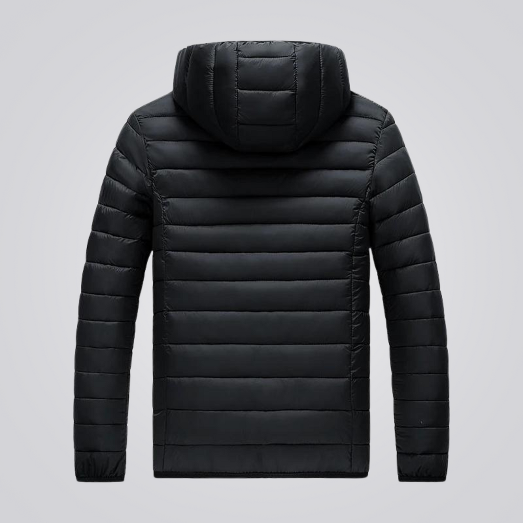 EB | Wattierte Jacke mit abnehmbarer Kapuze