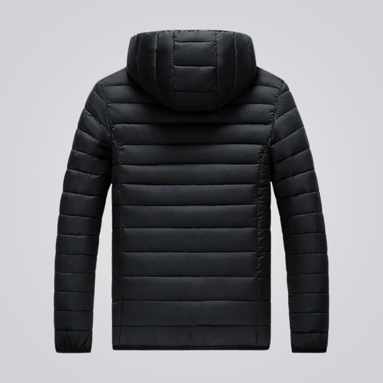 EB | Wattierte Jacke mit abnehmbarer Kapuze
