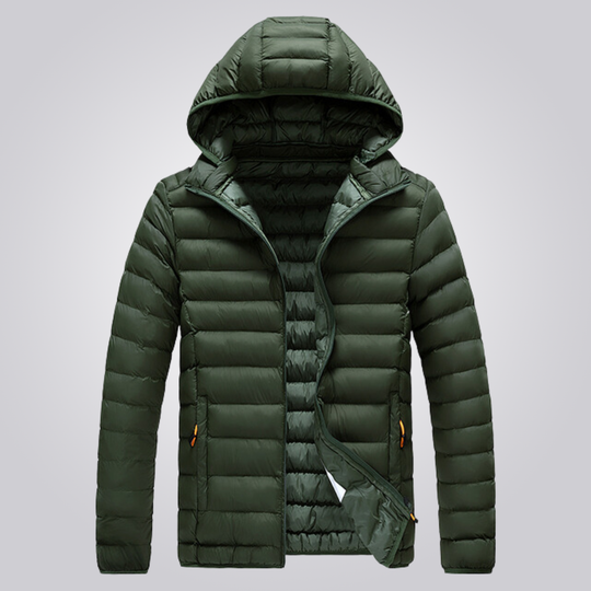 EB | Wattierte Jacke mit abnehmbarer Kapuze