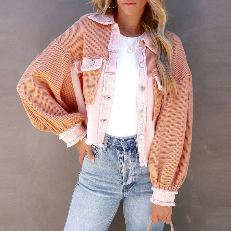 EB | Jacke mit Puffärmeln für Damen