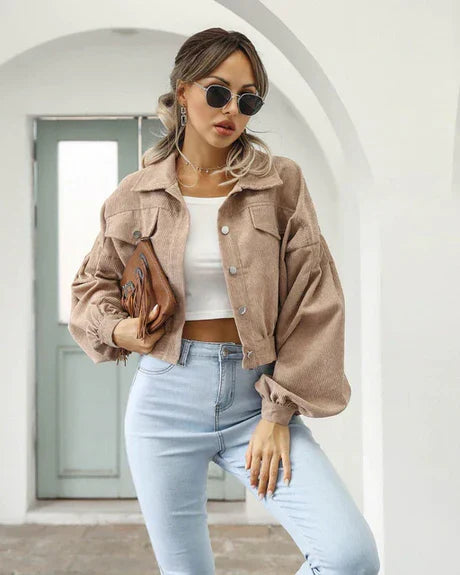EB | Damen Gekürzt Jacke Winter