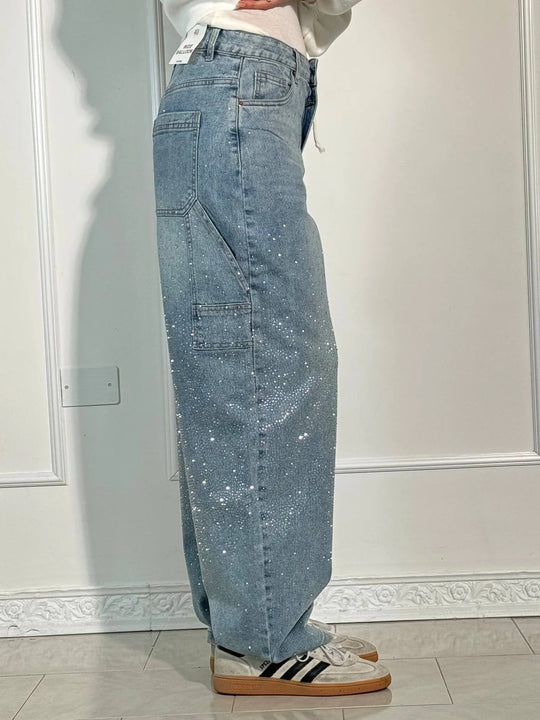 Damen Jeans mit Diamant-Optik & Klassischem Schnitt | EB