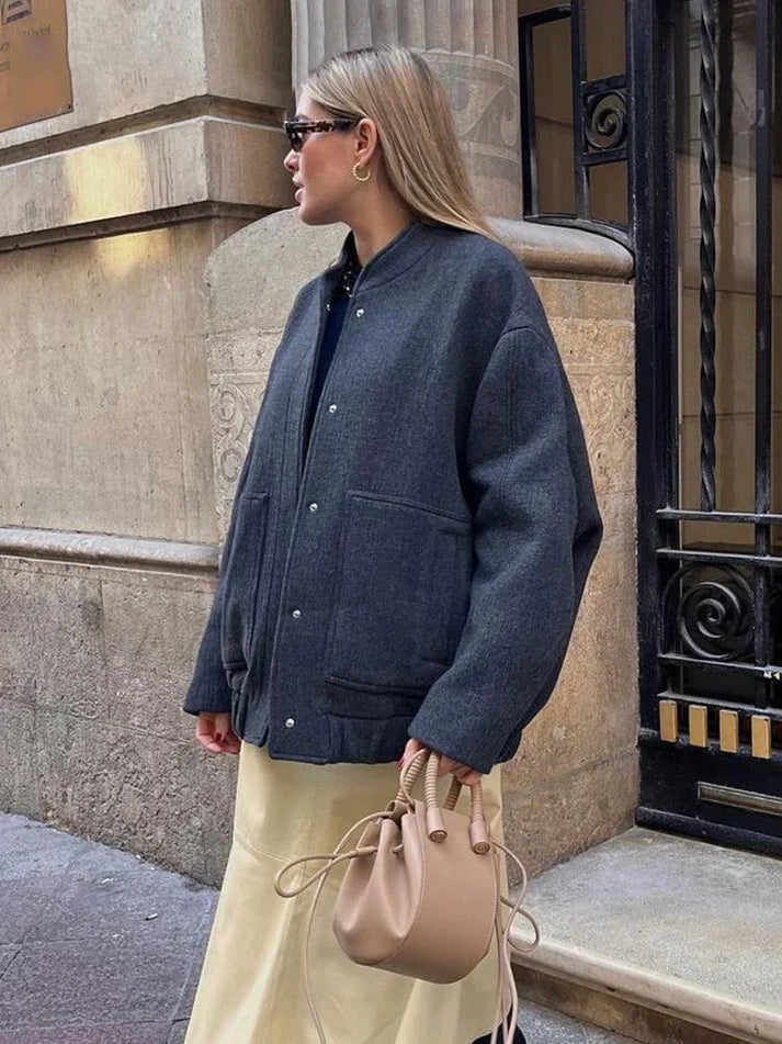 EB | Modische Damen Jacke In Ubergröße