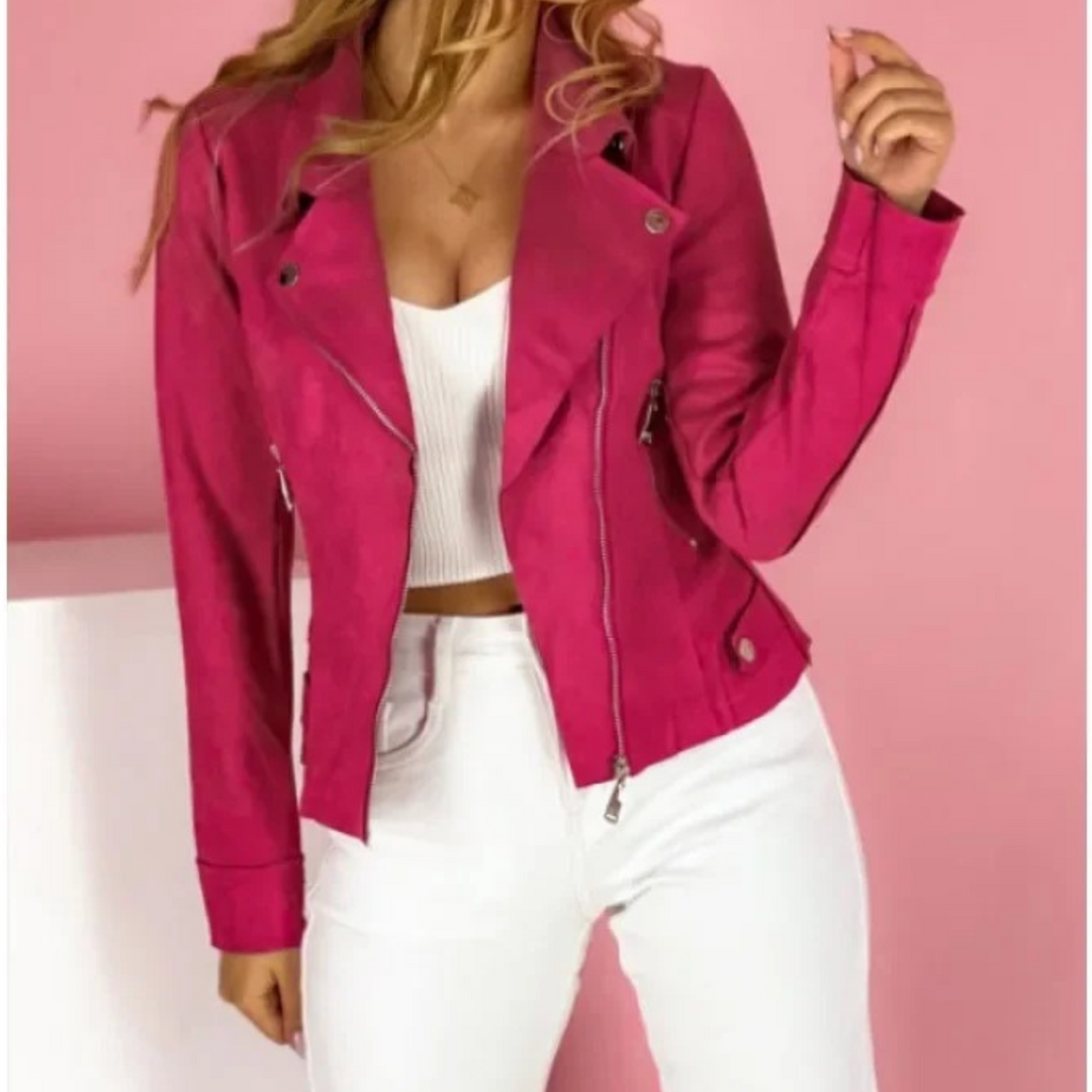 Heidi-Mode | Klassische Bikerjacke für Frauen
