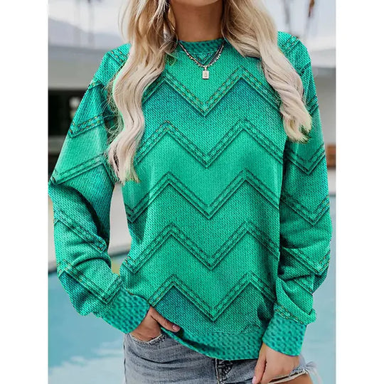 Druckpullover