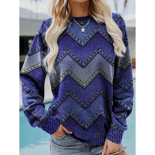 Druckpullover