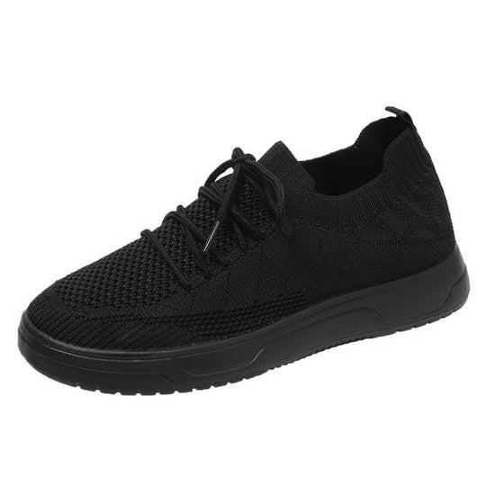 Schwarze StrickSneaker EB