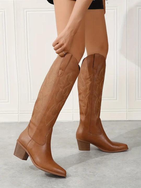 EB | Bestickte Western Cowboy Stiefel