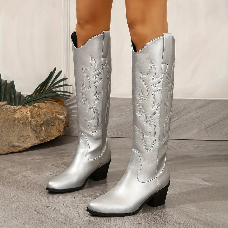 EB | Bestickte Western Cowboy Stiefel