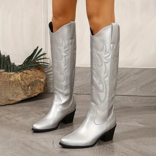EB | Bestickte Western Cowboy Stiefel