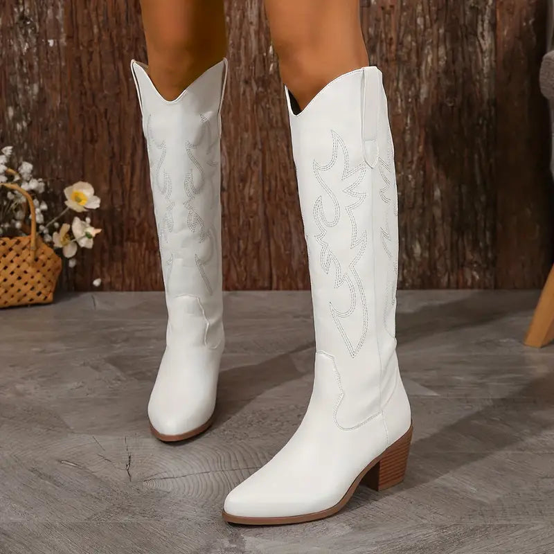 EB | Bestickte Western Cowboy Stiefel