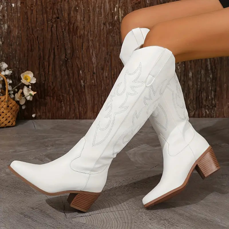EB | Bestickte Western Cowboy Stiefel