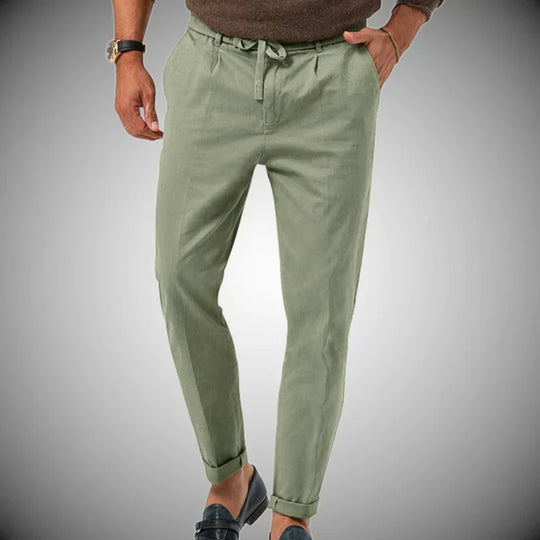 EB | Slim Fit Leinenhose für Herren