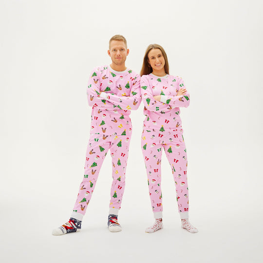EB | Die pinke Weihnachts-Pyjamas für Herren