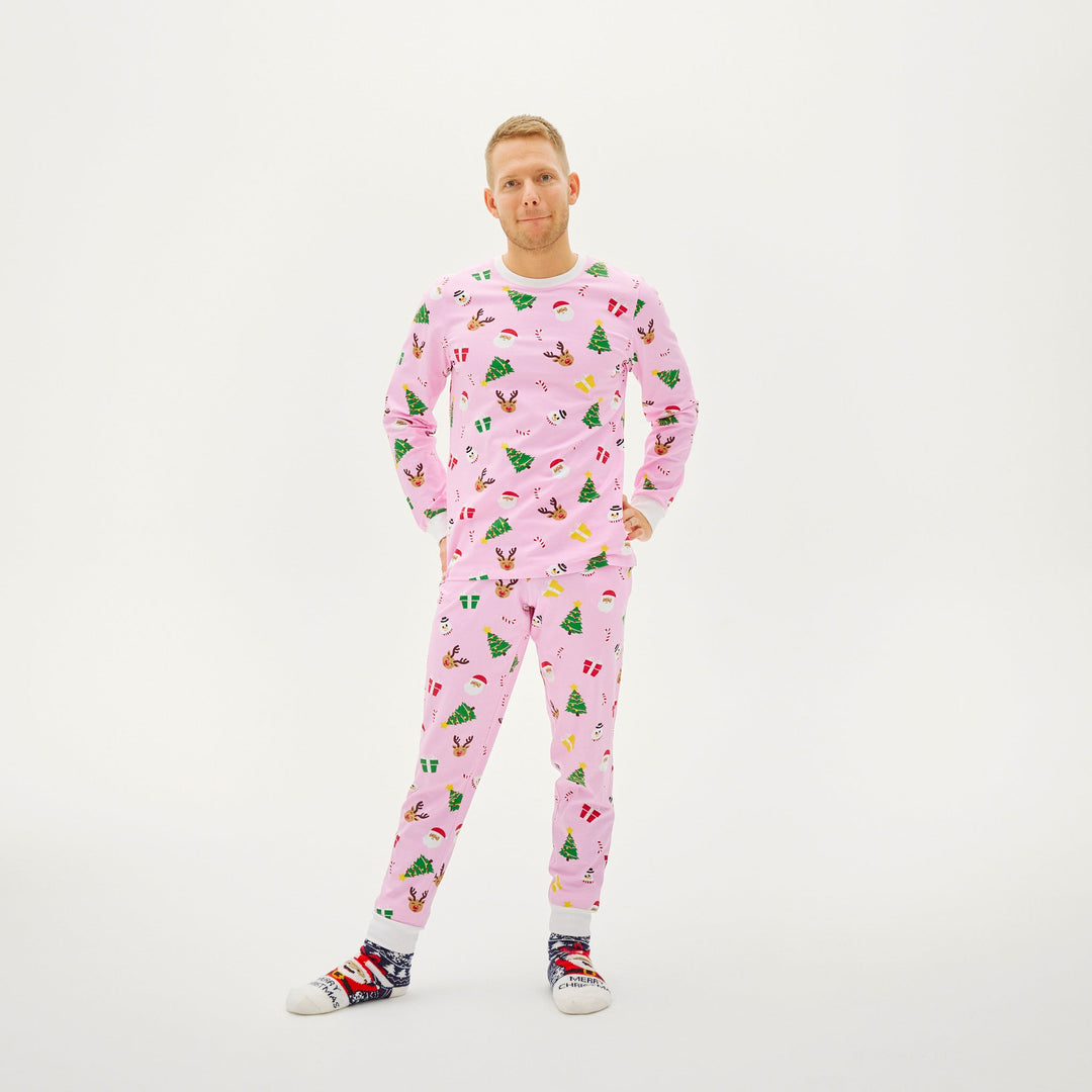 EB | Die pinke Weihnachts-Pyjamas für Herren