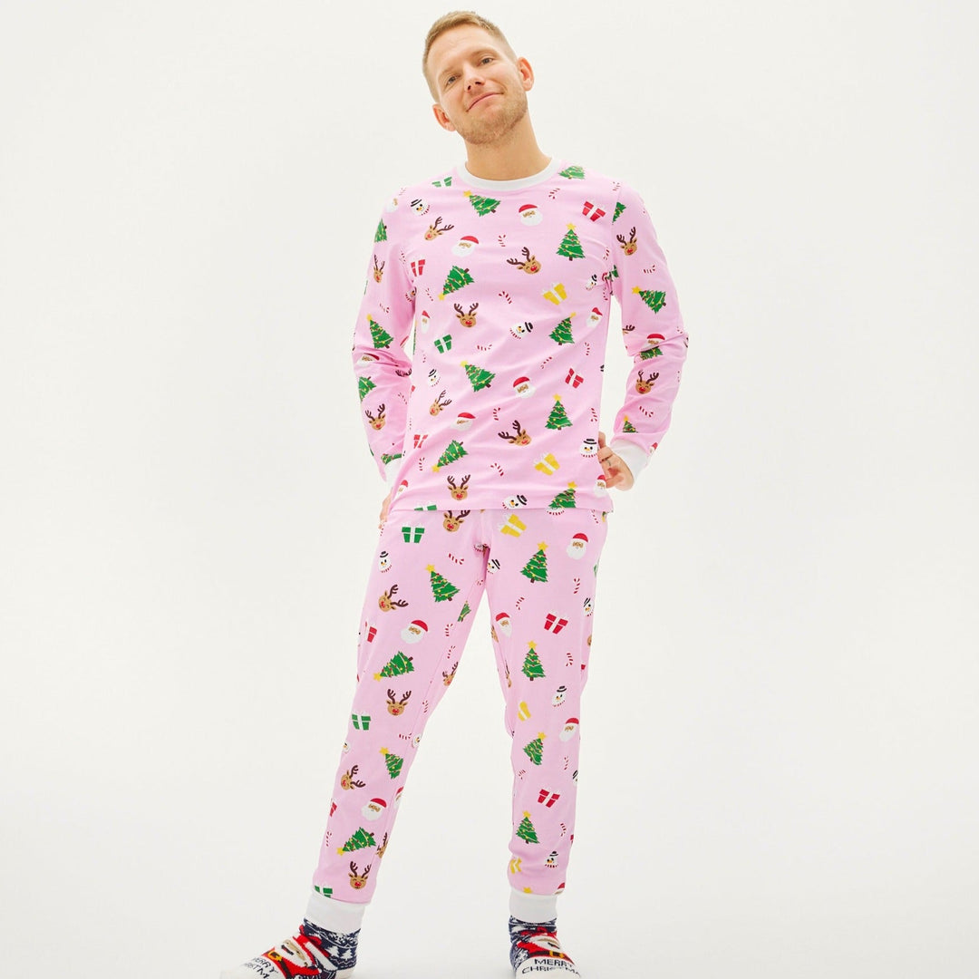 EB | Die pinke Weihnachts-Pyjamas für Herren
