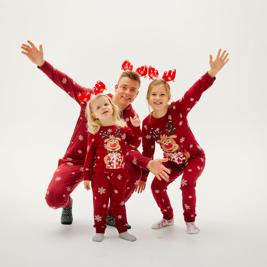EB | Rudolf's Sweet Christmas Pyjama Rot Damen