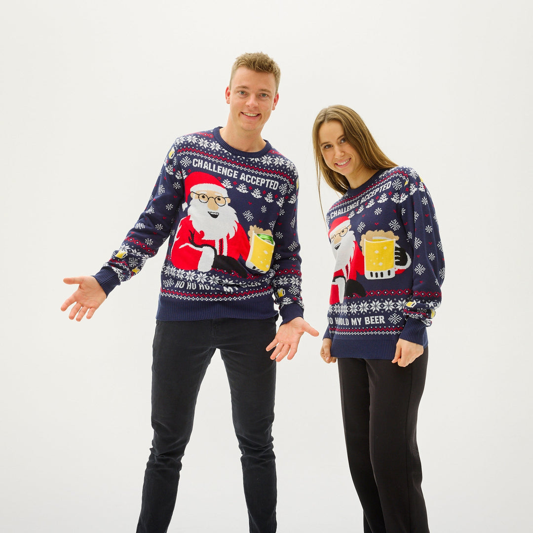 EB | Ho Ho Hold My Beer Sweatshirt Damen