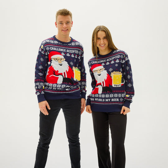EB | Ho Ho Hold My Beer Sweatshirt Herren