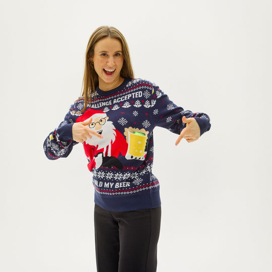 EB | Ho Ho Hold My Beer Sweatshirt Damen
