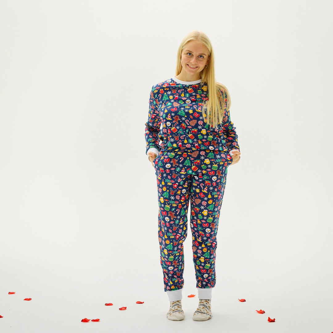 EB | Verrückte Weihnachts-Pyjamas Frauen
