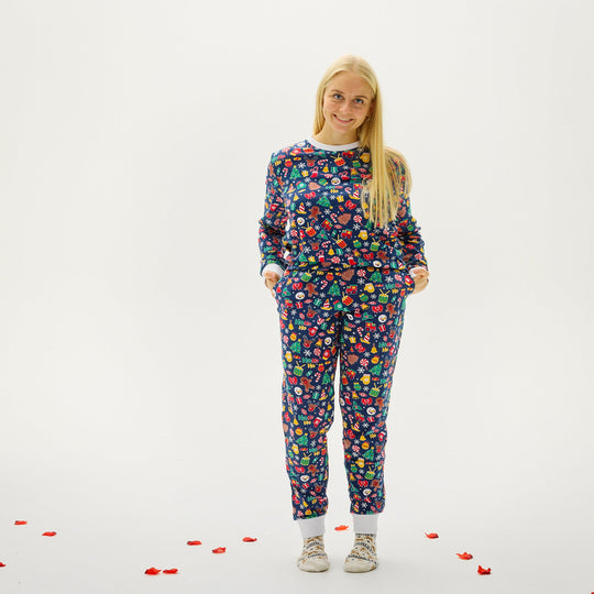 EB | Verrückte Weihnachts-Pyjamas Frauen