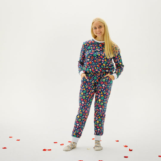 EB | Verrückte Weihnachts-Pyjamas Frauen