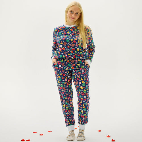 EB | Verrückte Weihnachts-Pyjamas Frauen