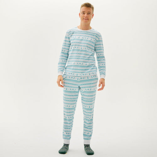 EB | Weihnachts-Pyjama mit Weihnachtsmotiven für Männer