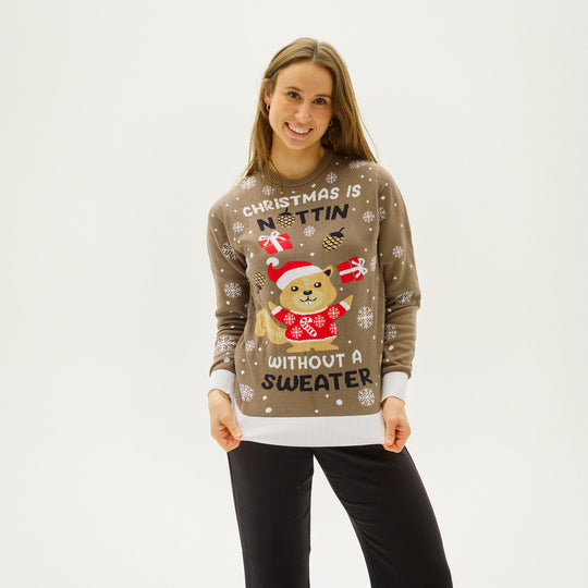 EB | Weihnachten Ist Nuttin Ohne Einen Weihnachts-Cardigan Damen