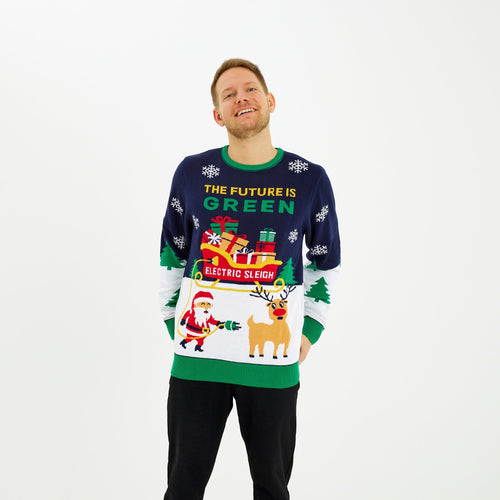 EB | Der elektrische Weihnachtspullover Herren